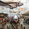 Tourists visit the Smithsonian National Air and Space Museum in Washington, DC, December 28, 2015. More than 8 million people visit the museum each year, making it one of the most visited museums in the world. The museum maintains the world's largest collection of aviation and space artifacts.  AFP PHOTO / SAUL LOEB / AFP / SAUL LOEB        (Photo credit should read SAUL LOEB/AFP/Getty Images)