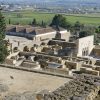 Cordoba, Spain - January 4, 2013: View to the Madinat al-Zahra, the ruins of a vast, fortified Arab Muslim medieval palace-city. The 112 hectare-urb was the effective capital of al-Andalus